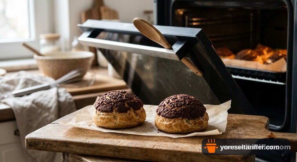 Çikolatalı Choux Craquelin Tarifi — Adım 8