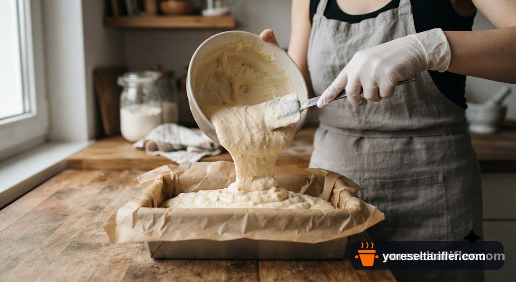 Çikolatalı Fındık Kaplı Pasta Tarifi — Adım 3
