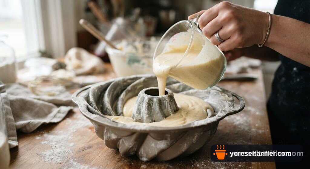 Çikolatalı Fondan Kek Tarifi — Adım 5
