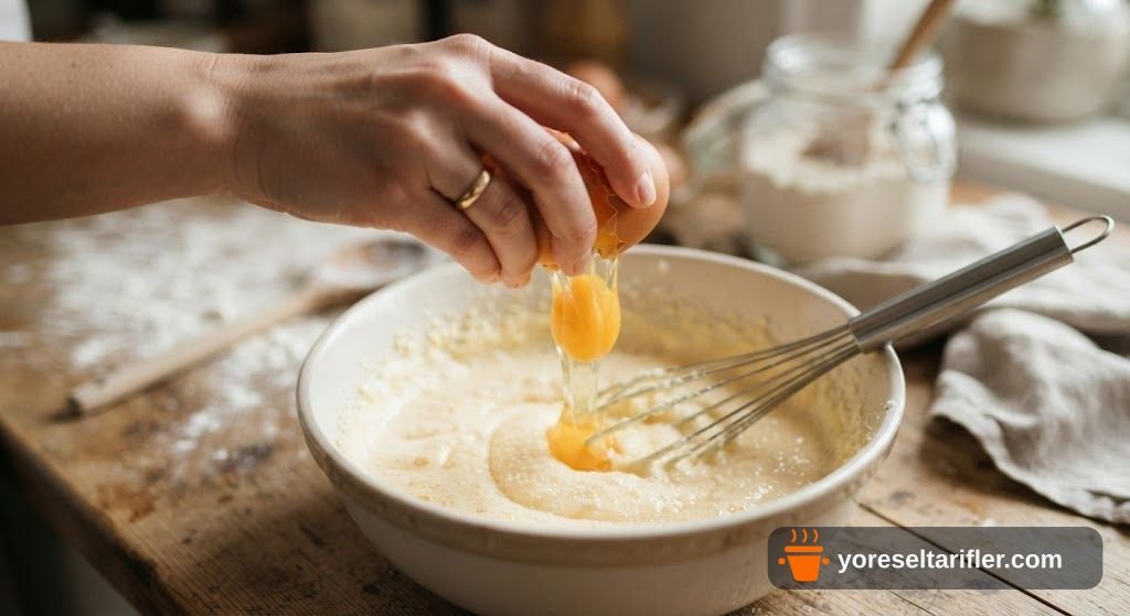 Çikolatalı Kabaran Su Pastası Tarifi — Adım 1