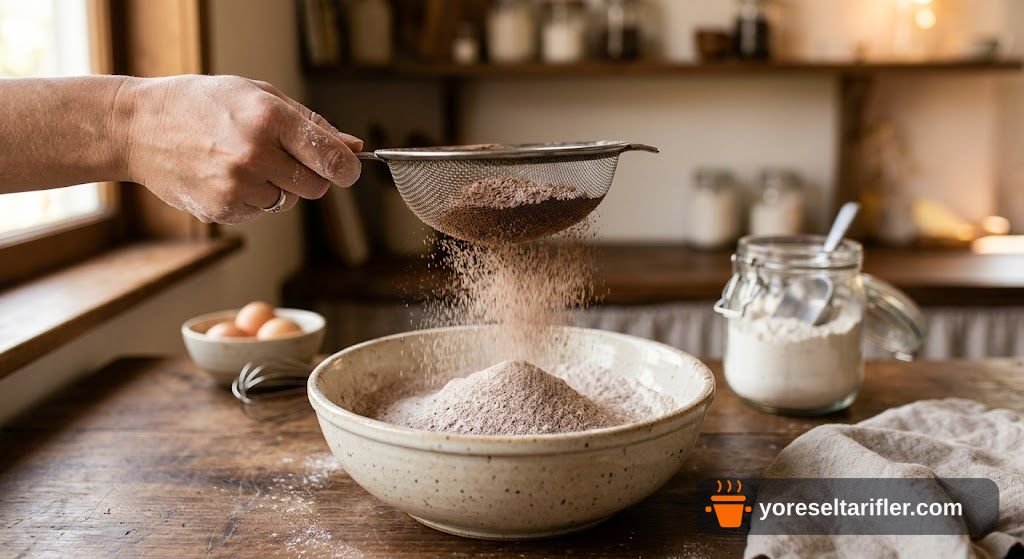 Çikolatalı Kabaran Su Pastası Tarifi — Adım 3