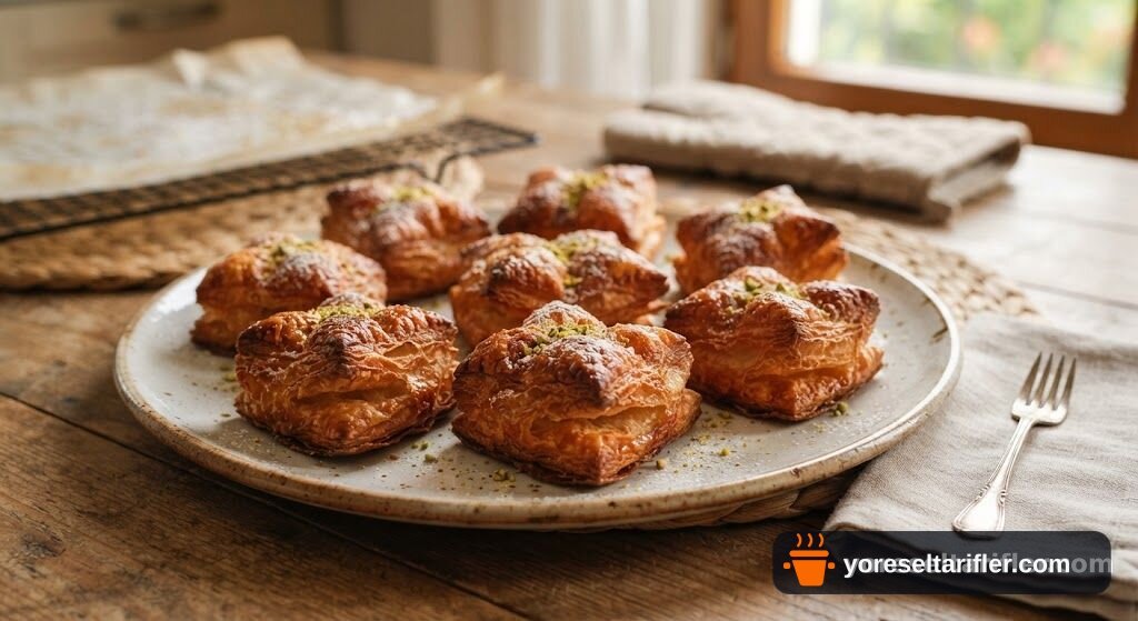 Çikolatalı Milföy Katları Tarifi — Adım 4
