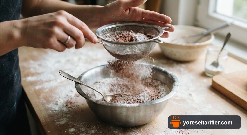 Çikolatalı Tereyağı Kremasıyla Cupcake Tarifi — Adım 1