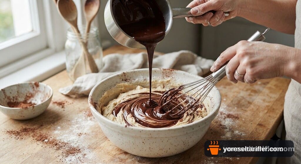 Çikolatalı Tereyağı Kremasıyla Cupcake Tarifi — Adım 4