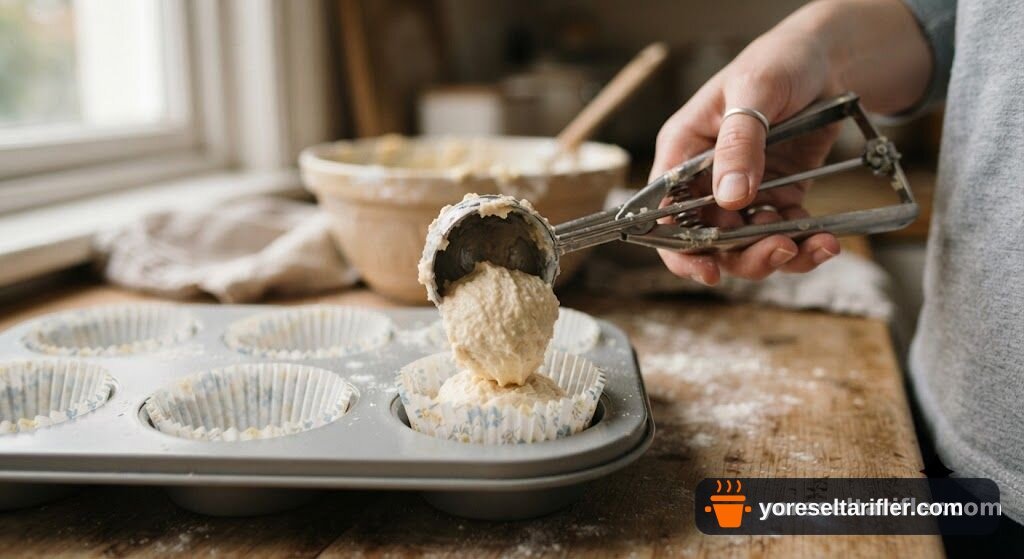 Çikolatalı Tereyağı Kremasıyla Cupcake Tarifi — Adım 5
