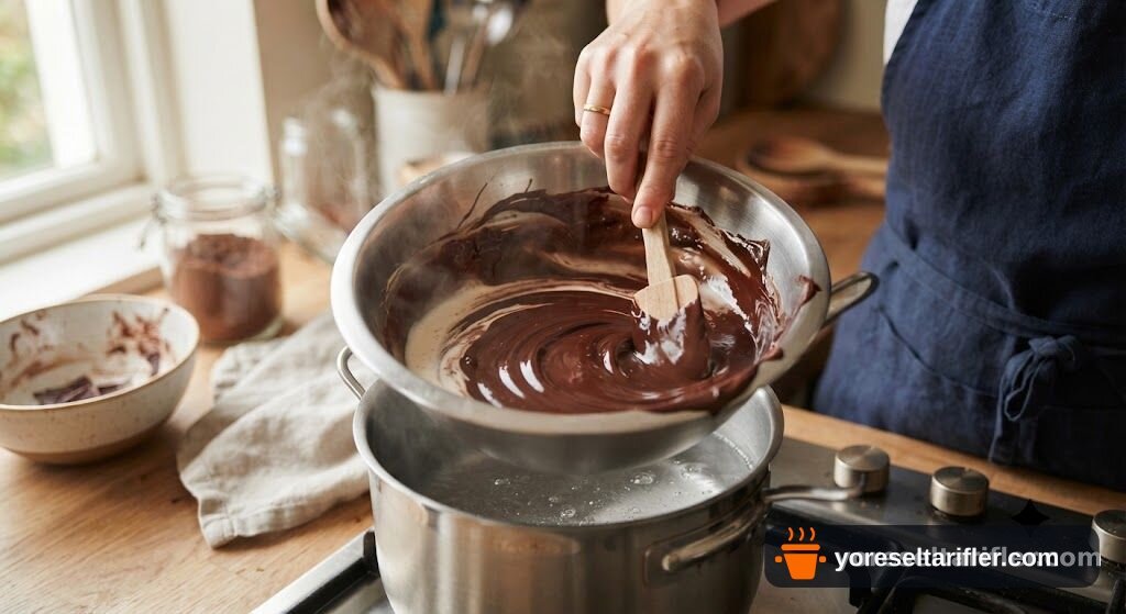 Çikolatalı Tereyağı Kremasıyla Cupcake Tarifi — Adım 6