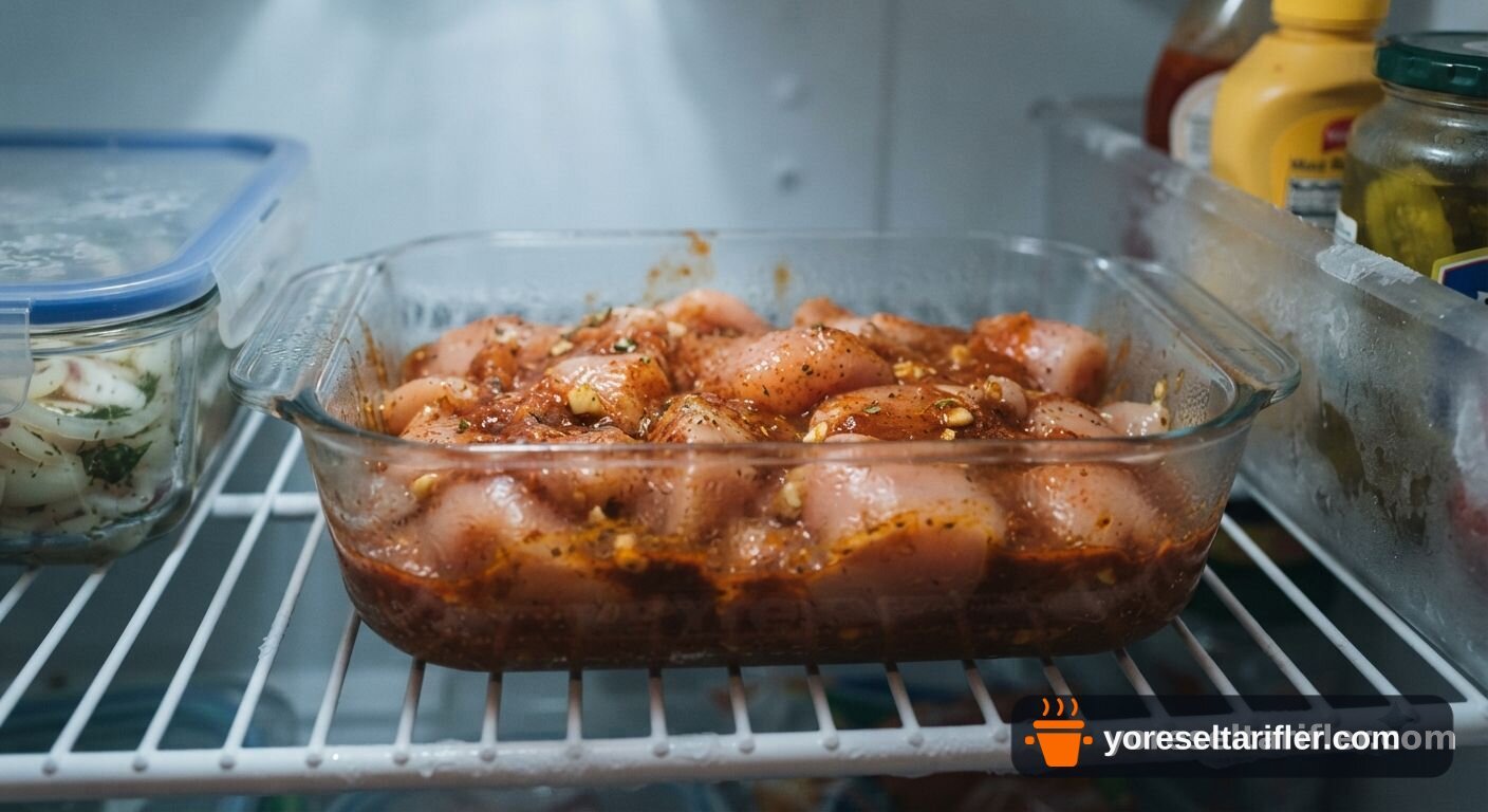 Çilek Soslu Yalancı Tavuk Göğsü Tarifi — Adım 8