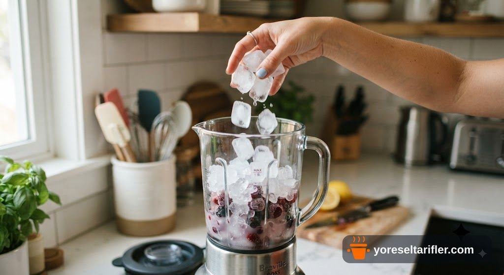 Çilekli Muzlu Smoothie Tarifi — Adım 3