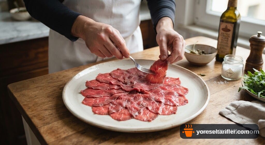 Dana Carpaccio Tarifi — Adım 4