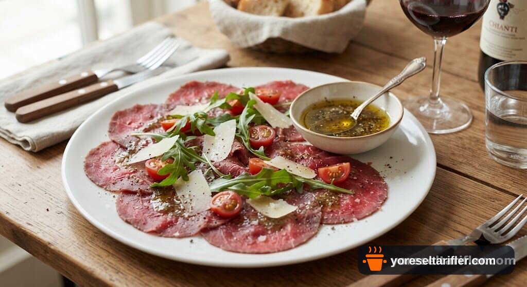 Dana Carpaccio Tarifi — Adım 7