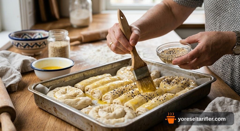 Çıtır Çıtır Ispanaklı Kaşarlı Börek Tarifi — Adım 7