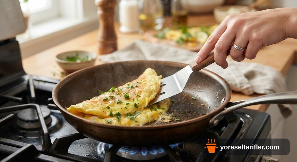 Çıtır Dışlı Susamlı Kabak Omlet Tarifi — Adım 8