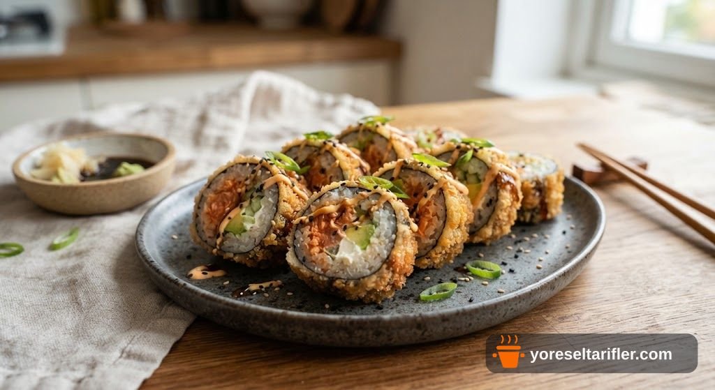 Çıtır Ev Yapımı Sushi Tarifi — Adım 7