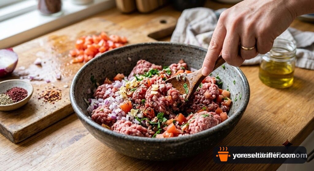 Çıtır Hamurlu Kıymalı Pide Tarifi — Adım 5