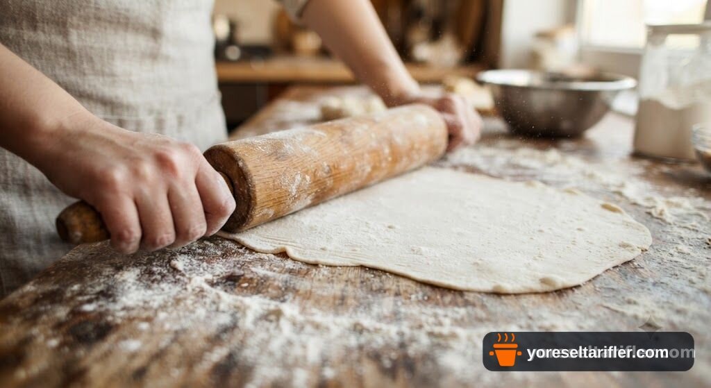 Çıtır Hamurlu Kıymalı Pide Tarifi — Adım 8