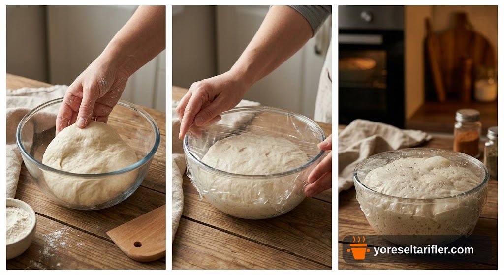 Çıtır İçli Mini Baget Ekmek Tarifi — Adım 5