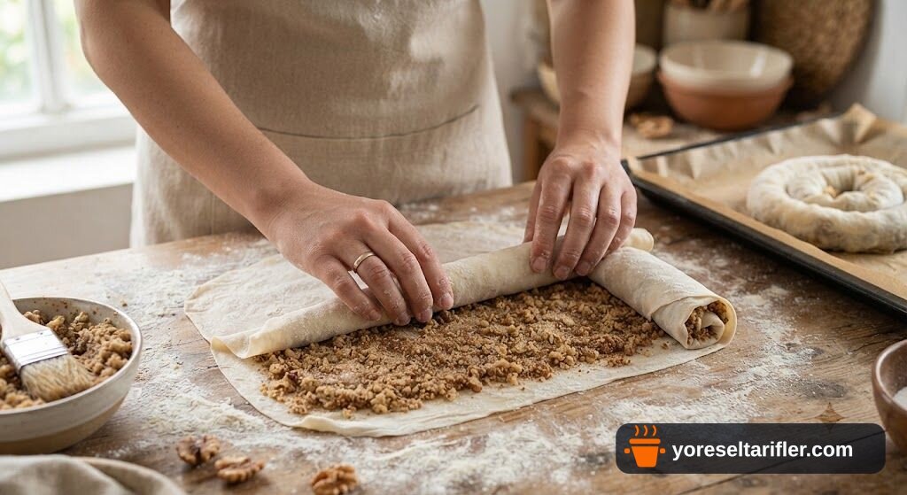 Çıtır Katlı Cevizli Börek Tarifi — Adım 2