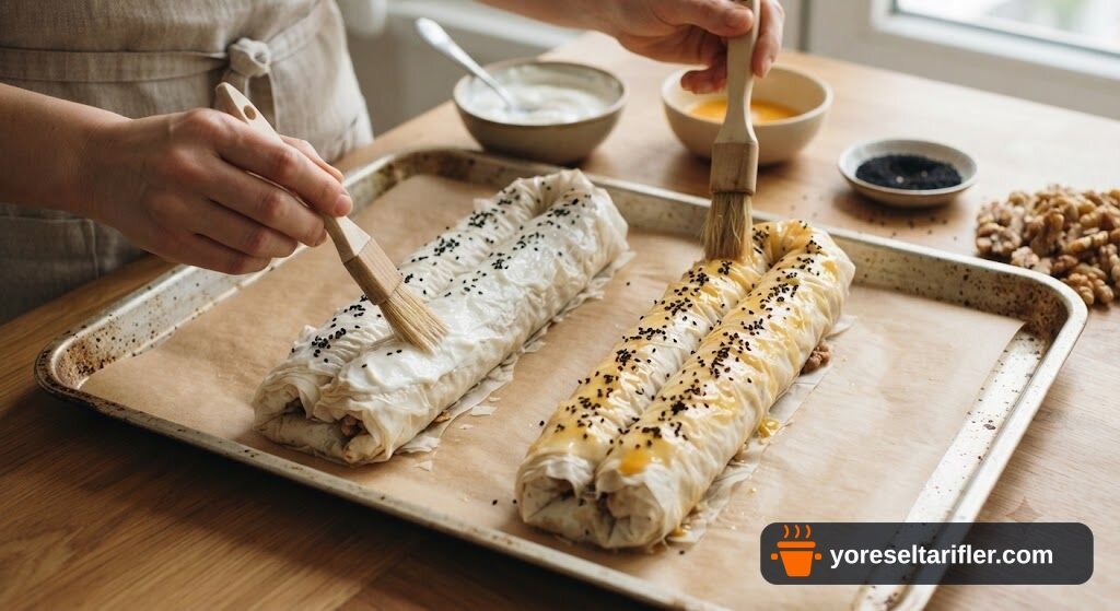 Çıtır Katlı Cevizli Börek Tarifi — Adım 3