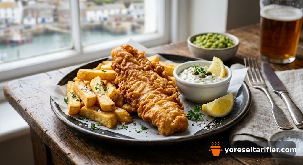 Çıtır Mezgit Fish and Chips Tarifi — Adım 1