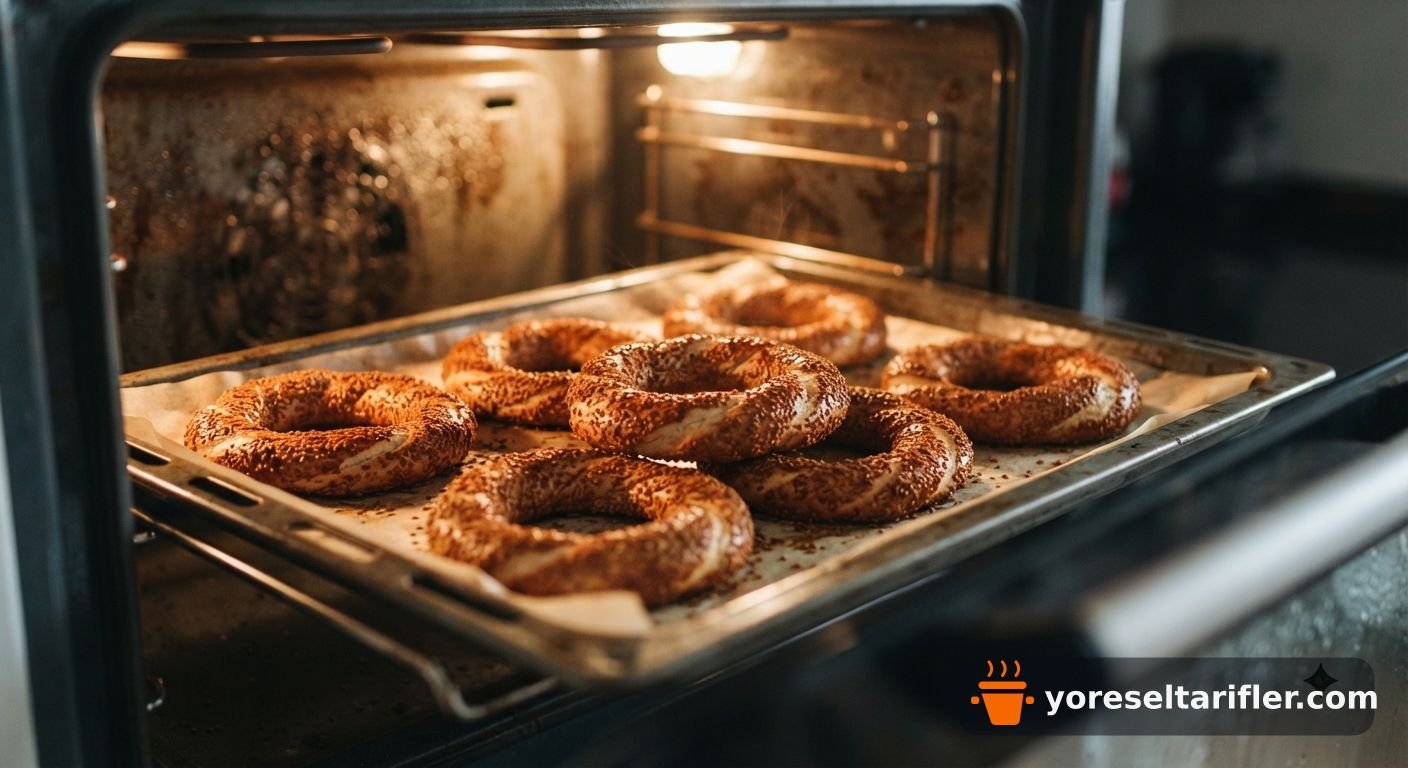 Çıtır Pekmezli Susamlı Simit Tarifi — Adım 10
