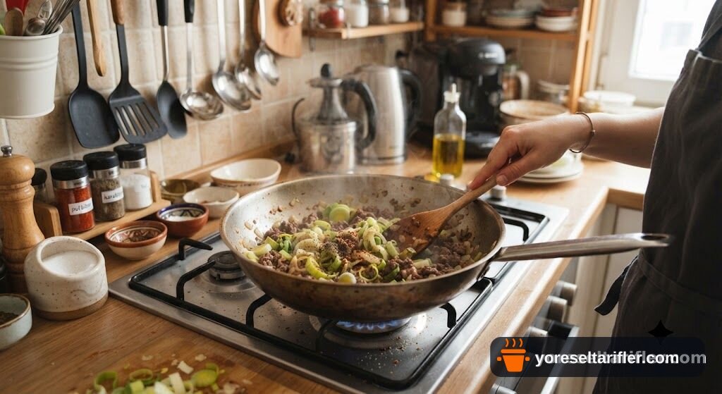 Çıtır Pırasalı Arnavut Böreği Tarifi — Adım 2
