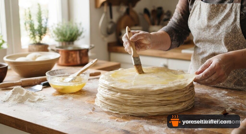 Çıtır Pırasalı Arnavut Böreği Tarifi — Adım 5