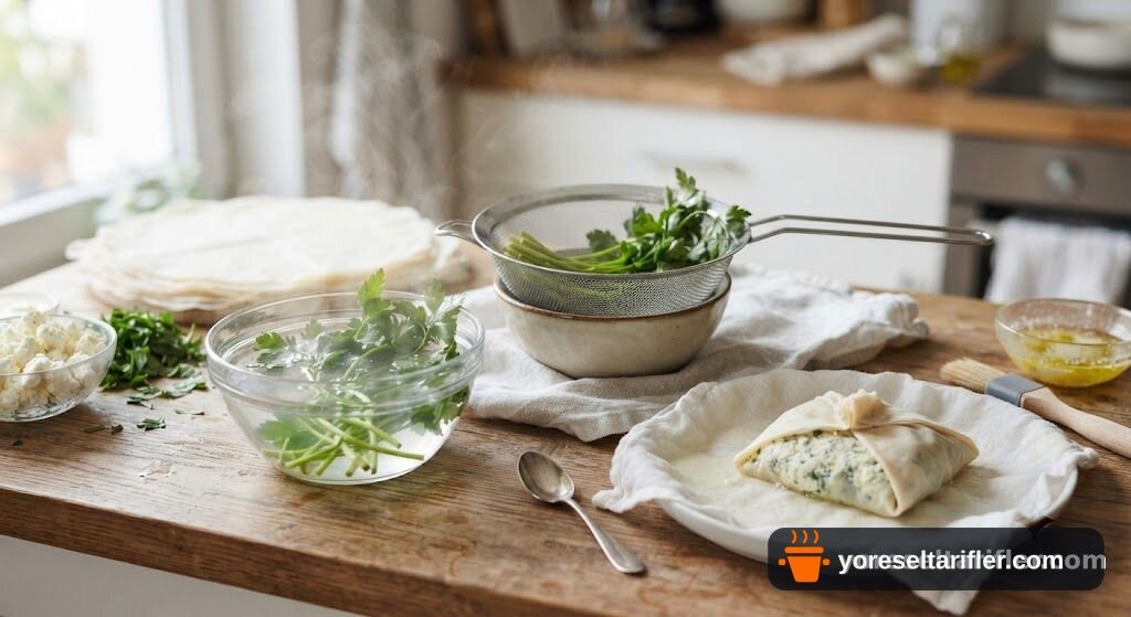 Çıtır Yufkalarla Bohça Börek Tarifi — Adım 2
