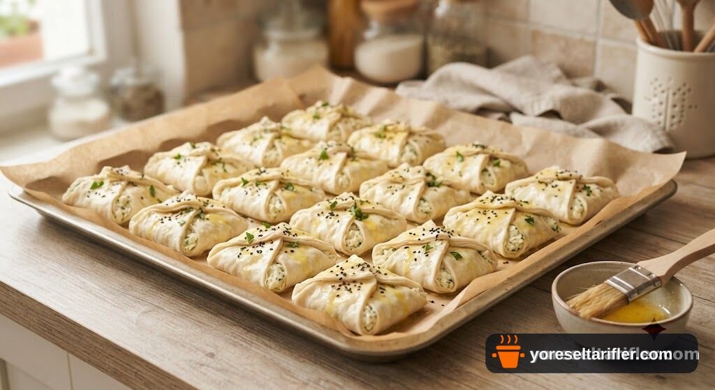 Çıtır Yufkalarla Bohça Börek Tarifi — Adım 6
