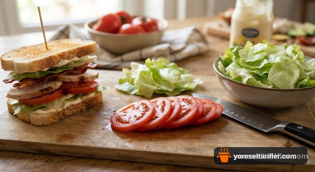 Club Sandwich (Kulüp Sandviç) Tarifi — Adım 6