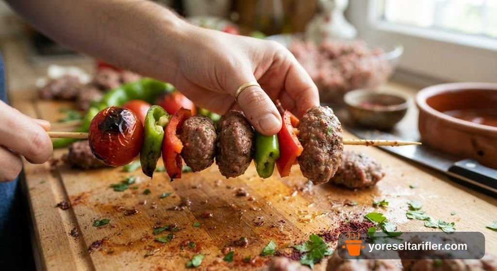 Çöp Şişte Baharatlı Kıyma Köfte Tarifi — Adım 8
