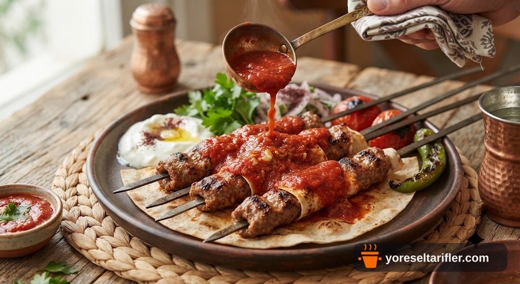 Çöp Şişte Beyti Kebap Yapımı Tarifi — Adım 10