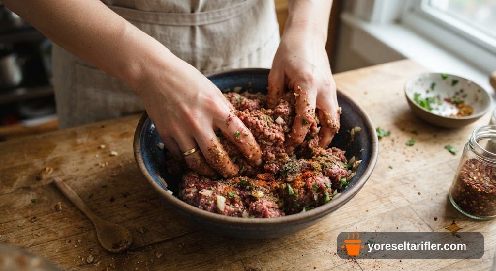 Çöp Şişte Beyti Kebap Yapımı Tarifi — Adım 2