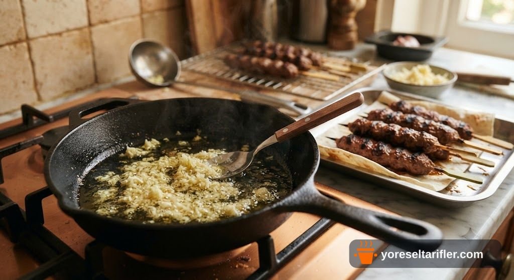 Çöp Şişte Beyti Kebap Yapımı Tarifi — Adım 9