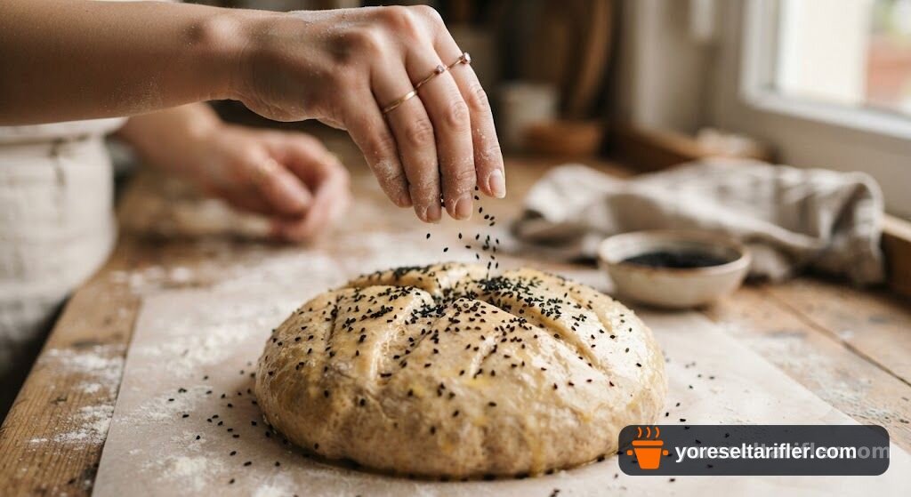 Çörek Otlu Bit Kurabiye Tarifi — Adım 5