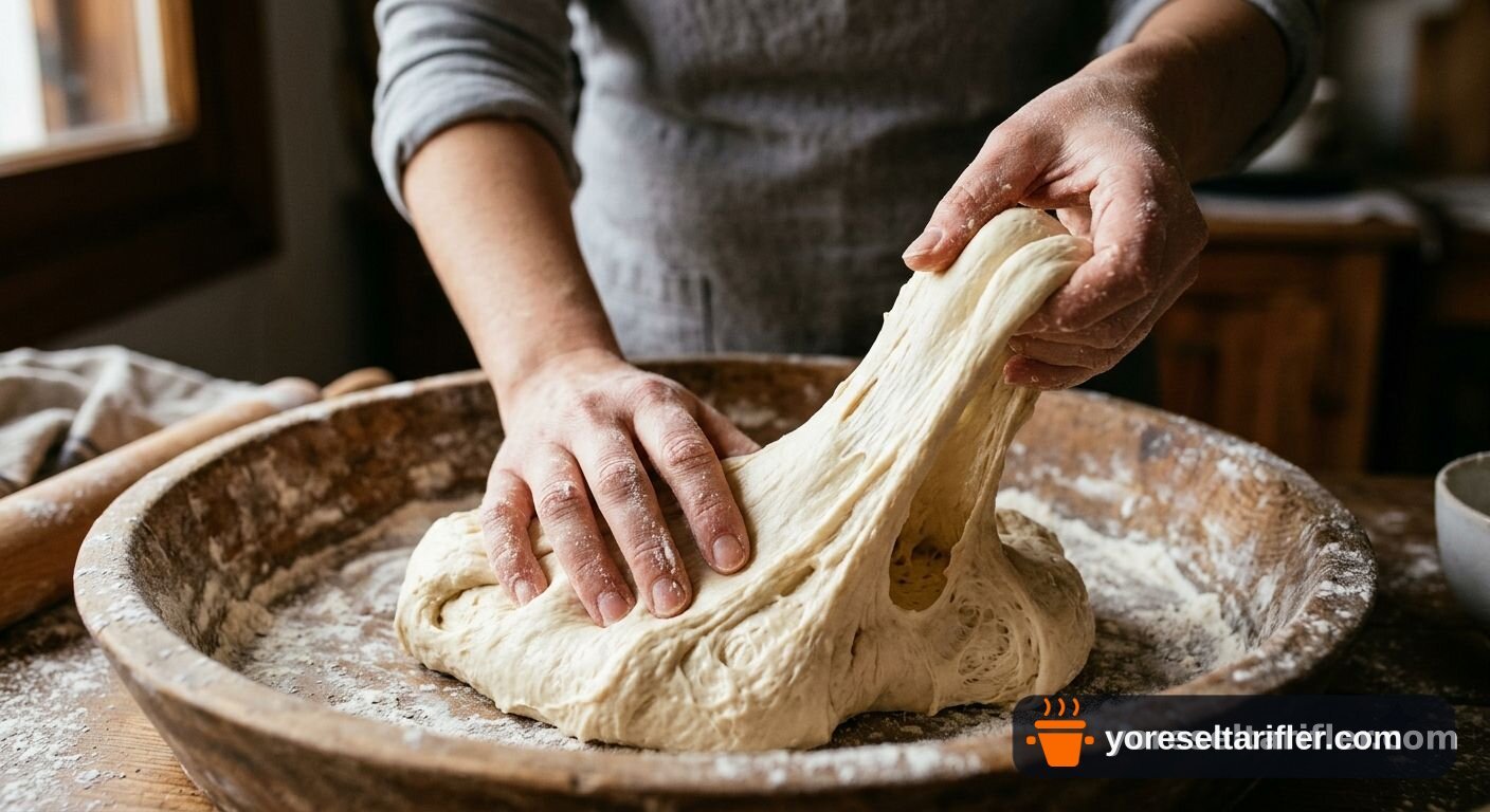 Çörek Otlu Çiçek Kurabiye Tarifi — Adım 3