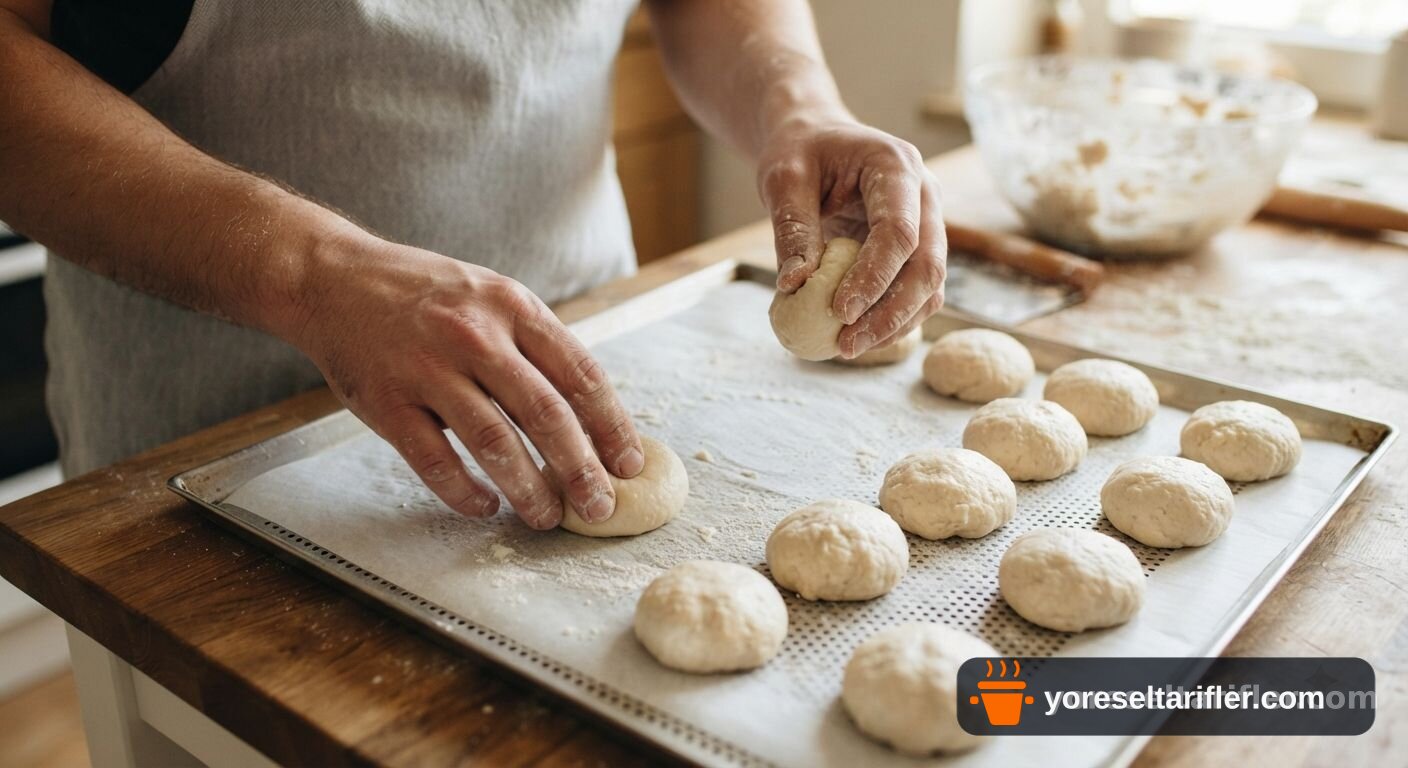 Çörek Otlu Tuzlu Kurabiye Tarifi — Adım 4