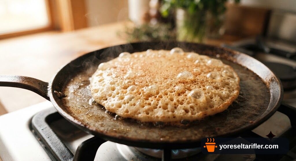 Damla Çikolatalı Pancake Tarifi — Adım 4