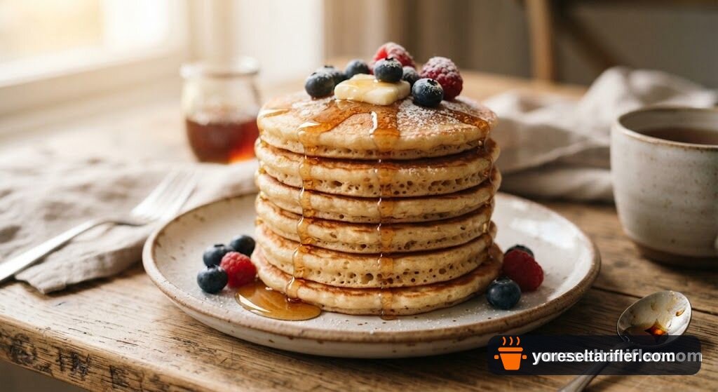 Damla Çikolatalı Pancake Tarifi — Adım 5