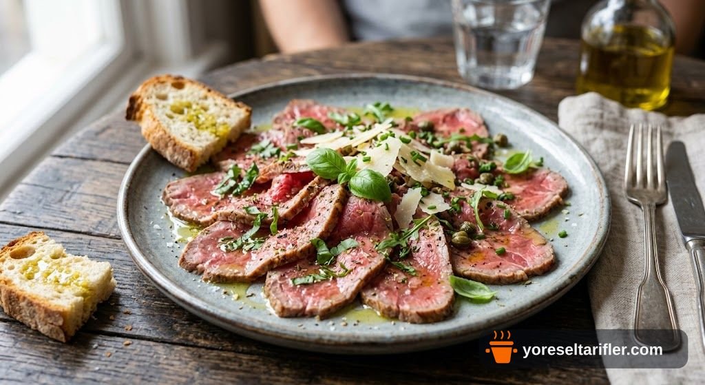 Dana Carpaccio Tarifi — Adım 1