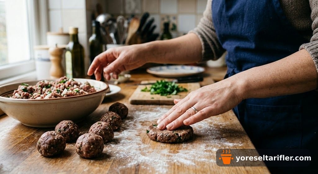 Dana Kıymalı Mitite Köfte Tarifi — Adım 2