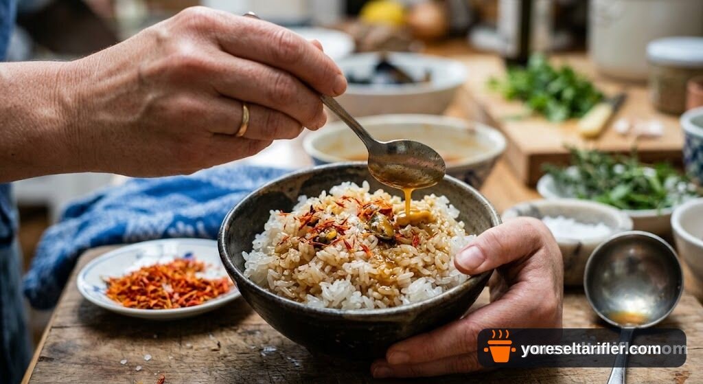 Deniz Mahsullü Paella Tarifi — Adım 10