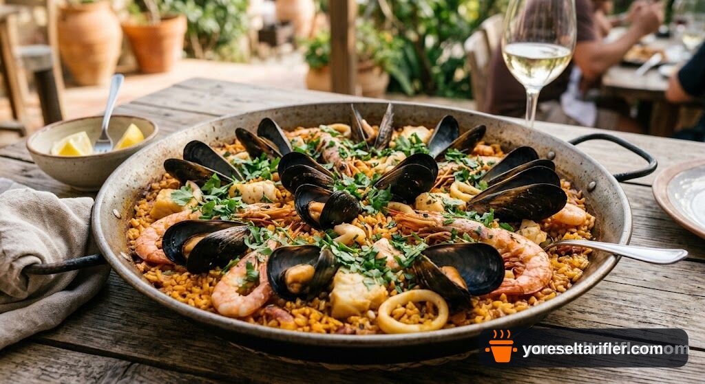 Deniz Mahsullü Paella Tarifi — Adım 13
