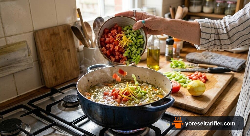 Deniz Mahsullü Paella Tarifi — Adım 3