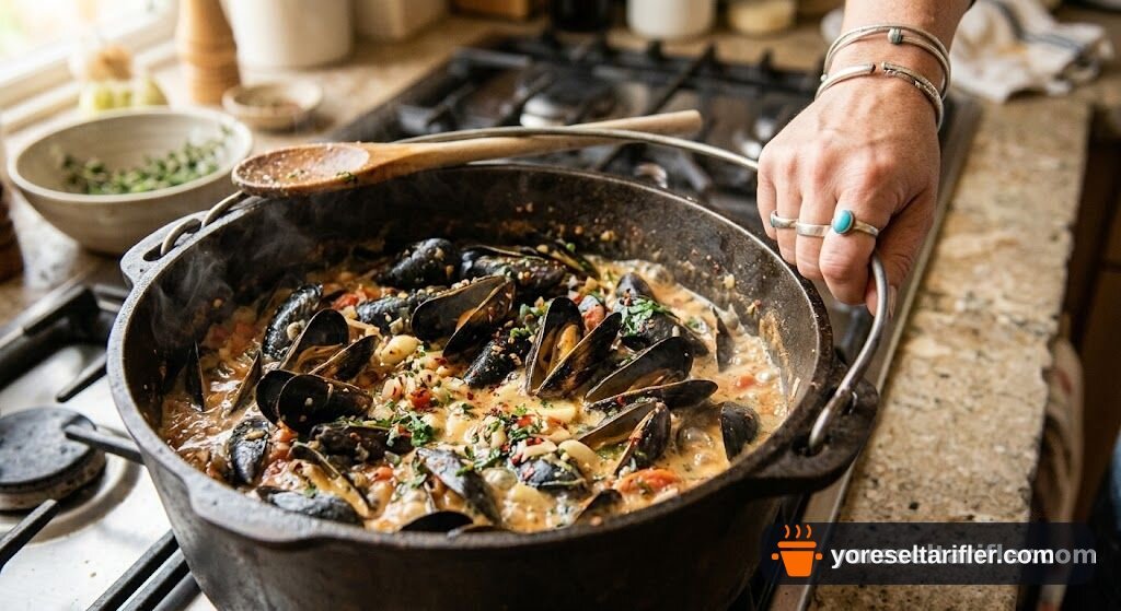 Deniz Mahsullü Paella Tarifi — Adım 6