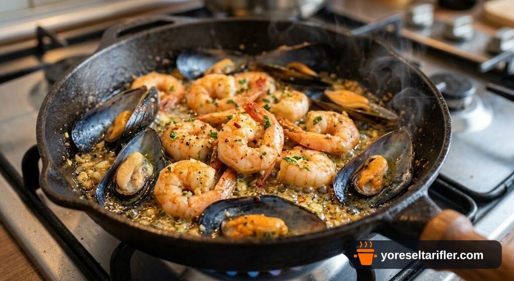 Deniz Mahsullü Paella Tarifi — Adım 7