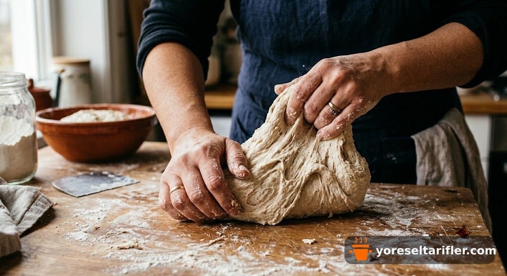 Dereotlu ve Lorlu Poğaça Tarifi — Adım 2