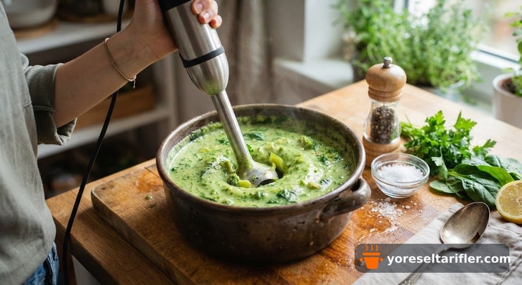 Yeşil Detoks Çorbası Tarifi — Adım 2