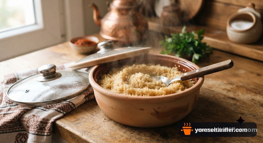 Diyarbakır Usulü Bulgur Kısır Tarifi — Adım 1