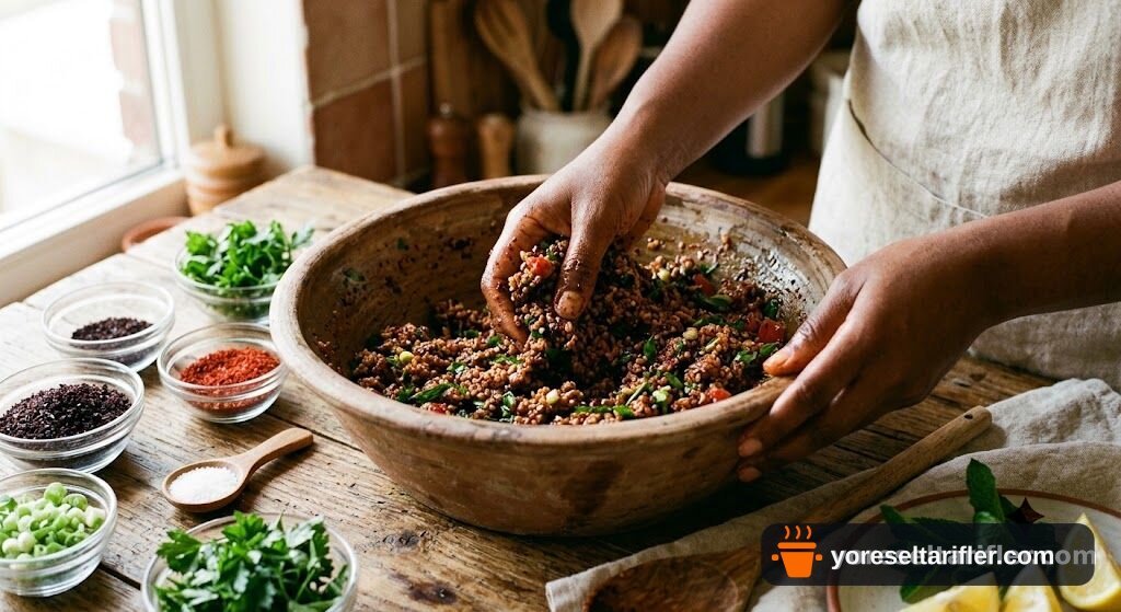 Diyarbakır Usulü Bulgur Kısır Tarifi — Adım 4