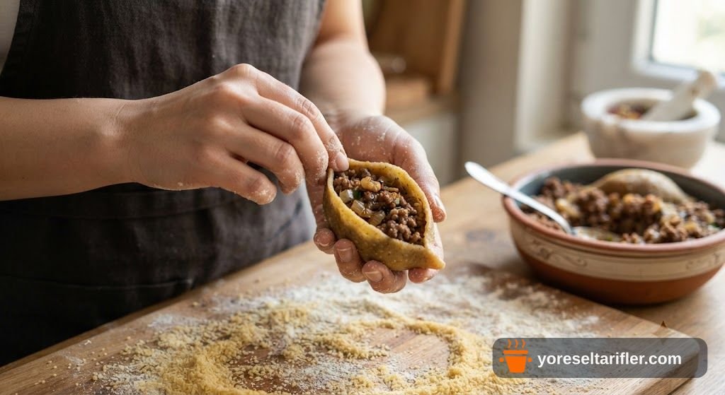 Diyarbakır Usulü Kıymalı İçli Köfte Tarifi — Adım 5